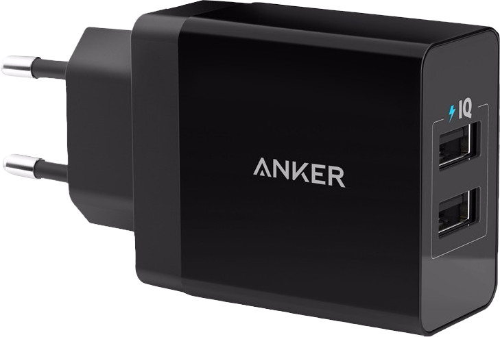Deze lader van Anker laat je twee apparaten tegelijk opladen
