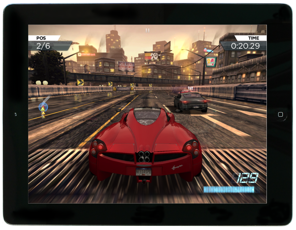 Need for Speed: race spel voor op je iPad!