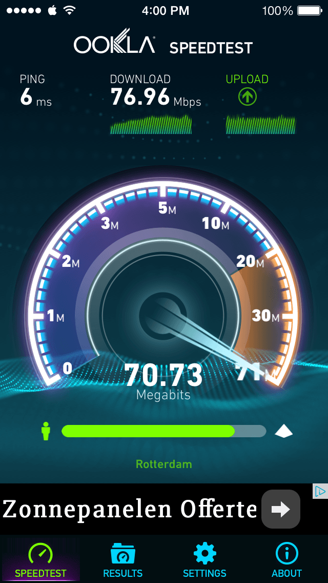 Snelheid Van Je Internet Testen — Ook Op Je IPhone Of IPad