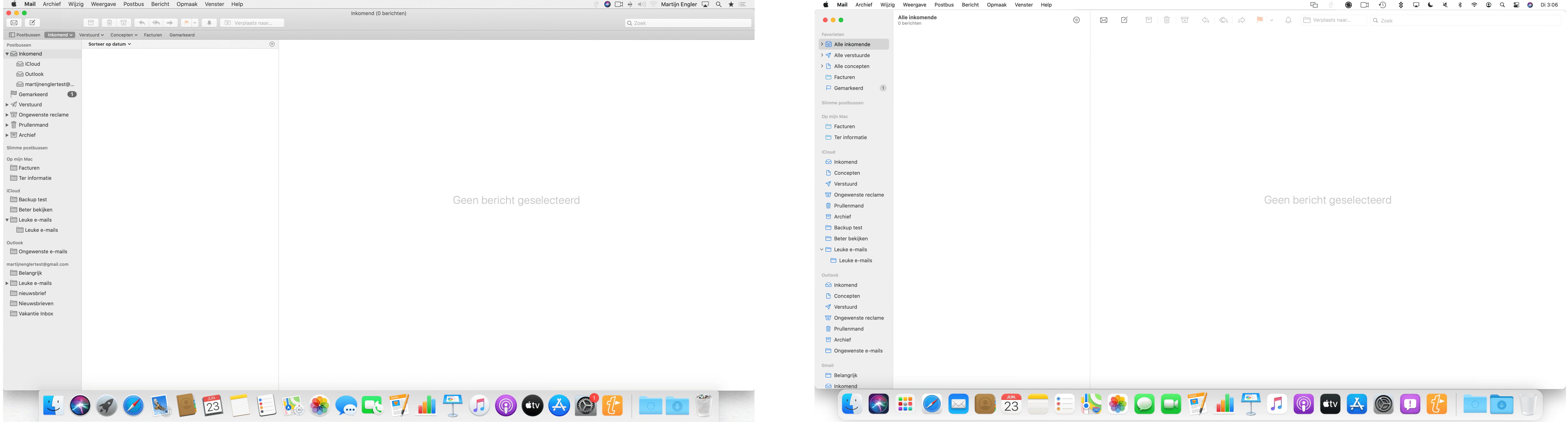 De nieuwste versie van macOS toont duidelijke verschillen ten opzichte van de vorige