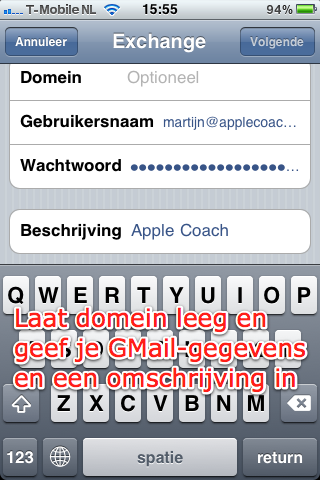 Google contacten synchroniseren iphone