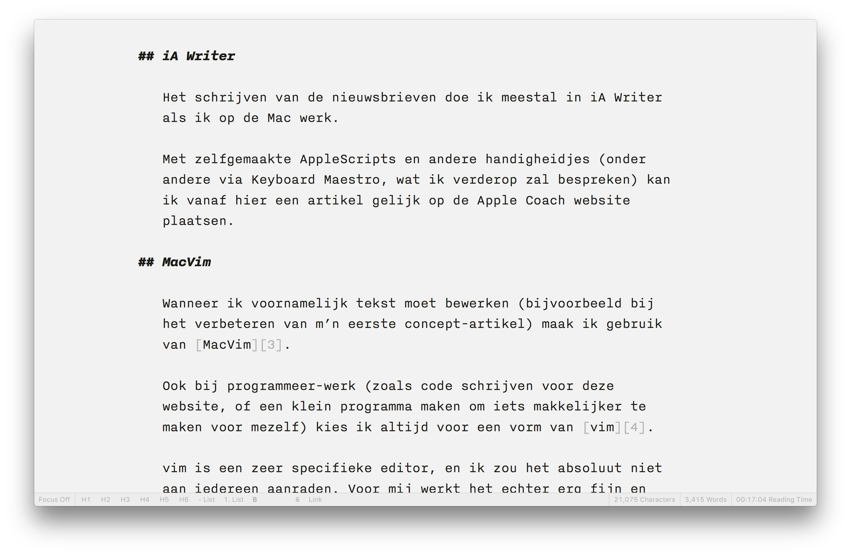 code writer mac