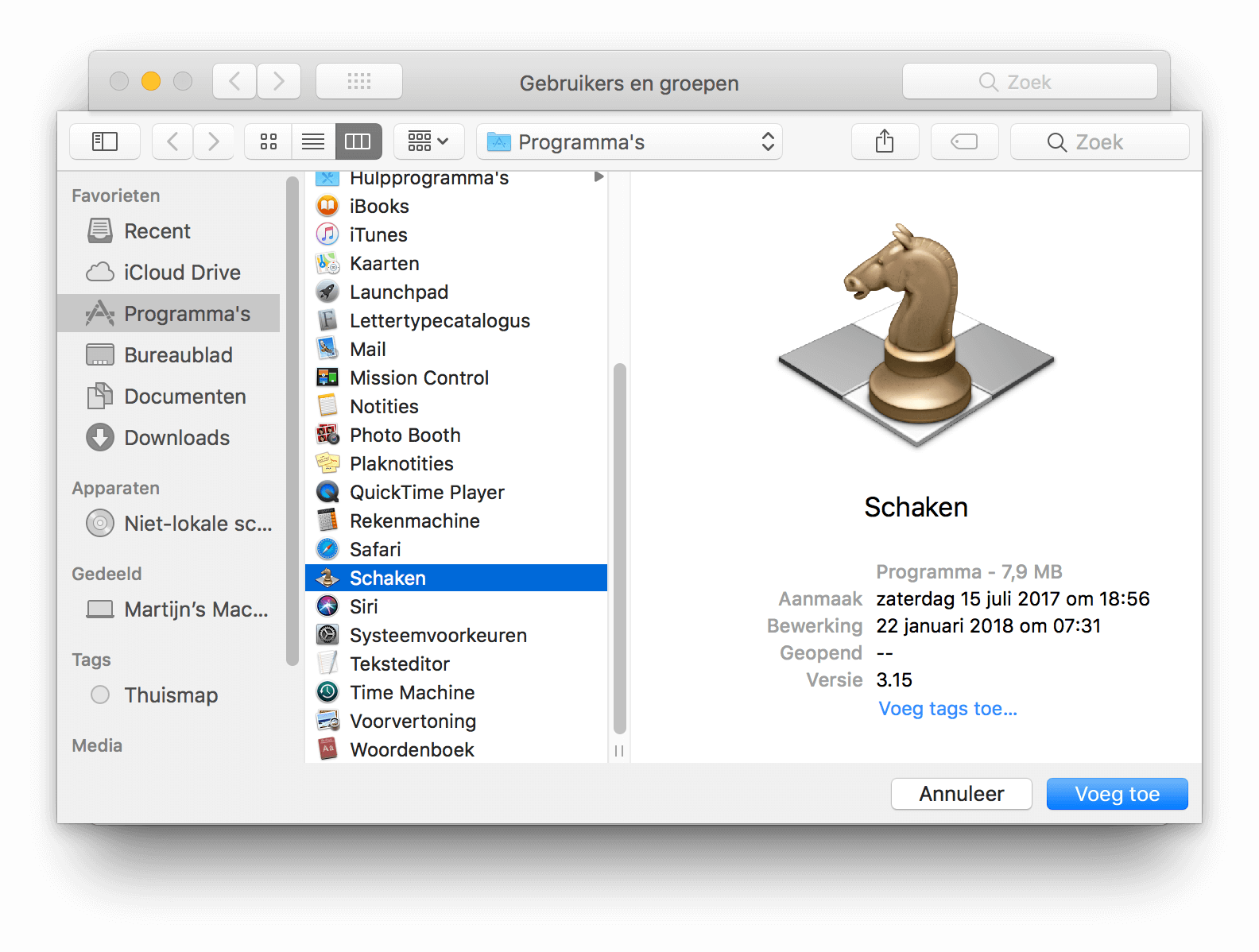 Start je dag met een potje schaak door de Schaken-app automatisch op te starten