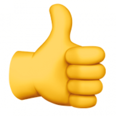 Afbeeldingsresultaat voor duim omhoog emoji